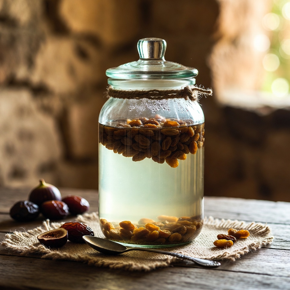 Un tónico diario fácil para la salud y la vitalidad: agua de pasas remojadas