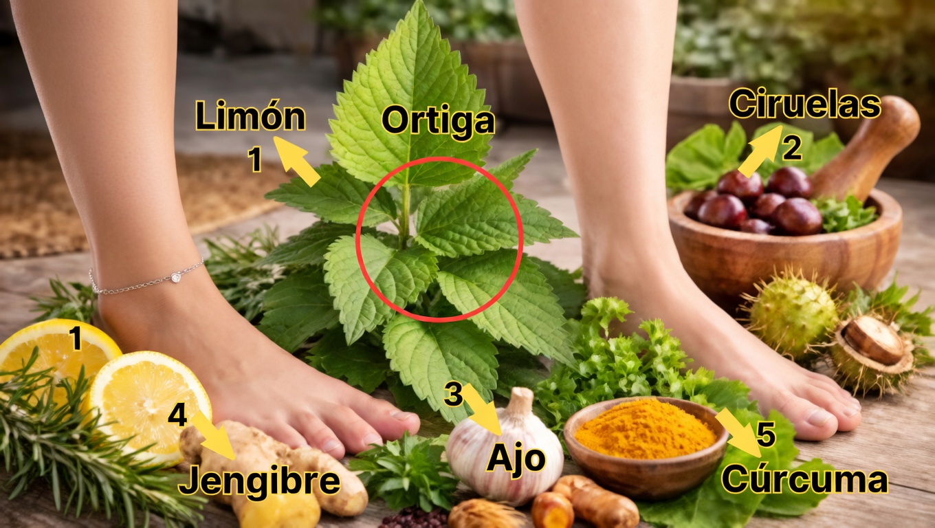 Hierbas para mejorar la circulación sanguínea en las piernas