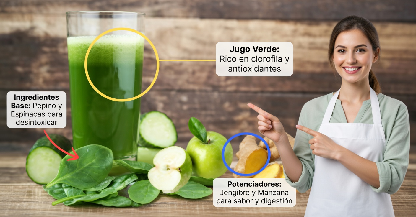 El auténtico jugo verde
