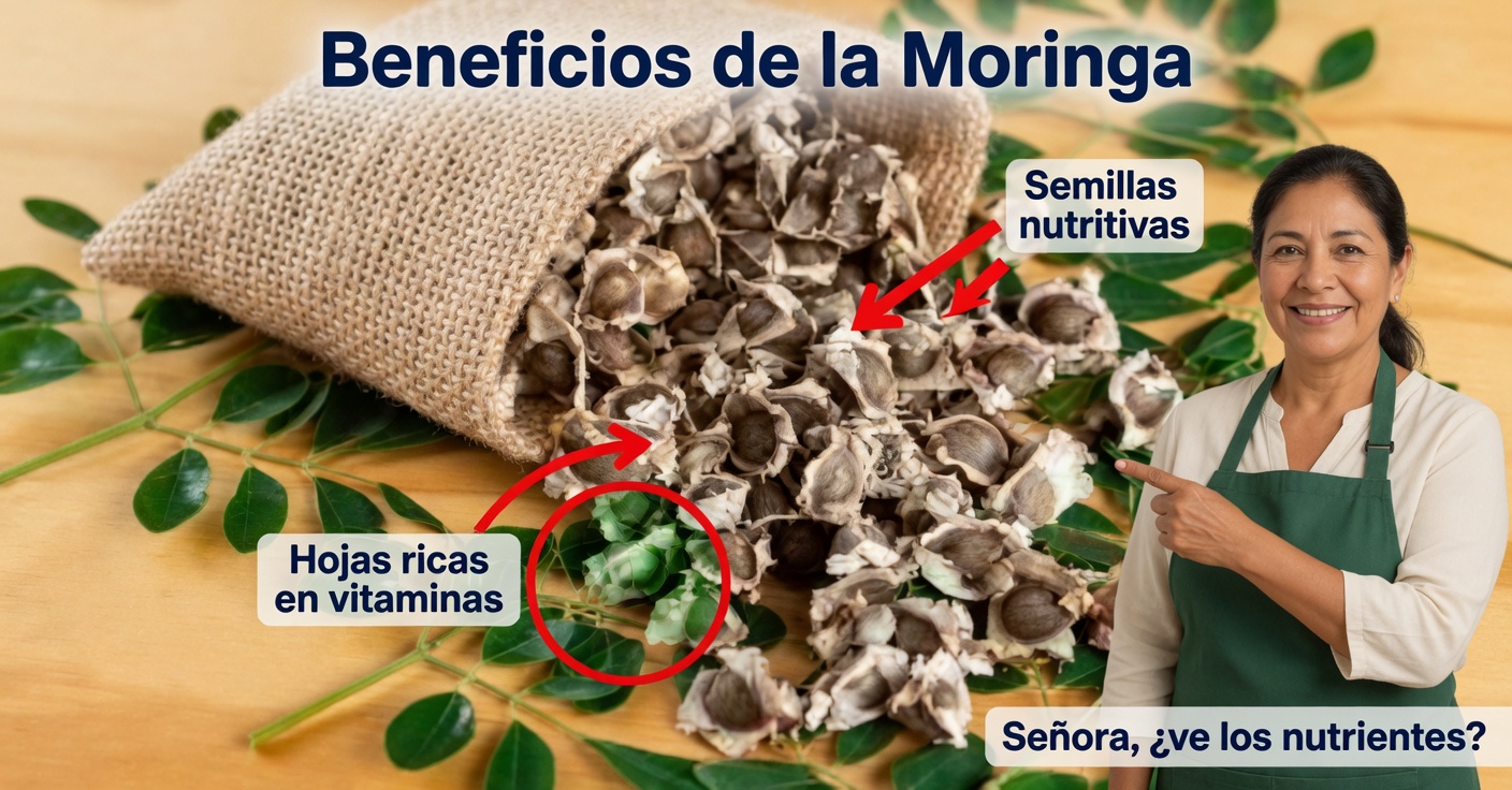 Semillas de moringa: limpian el hígado y reducen el colesterol