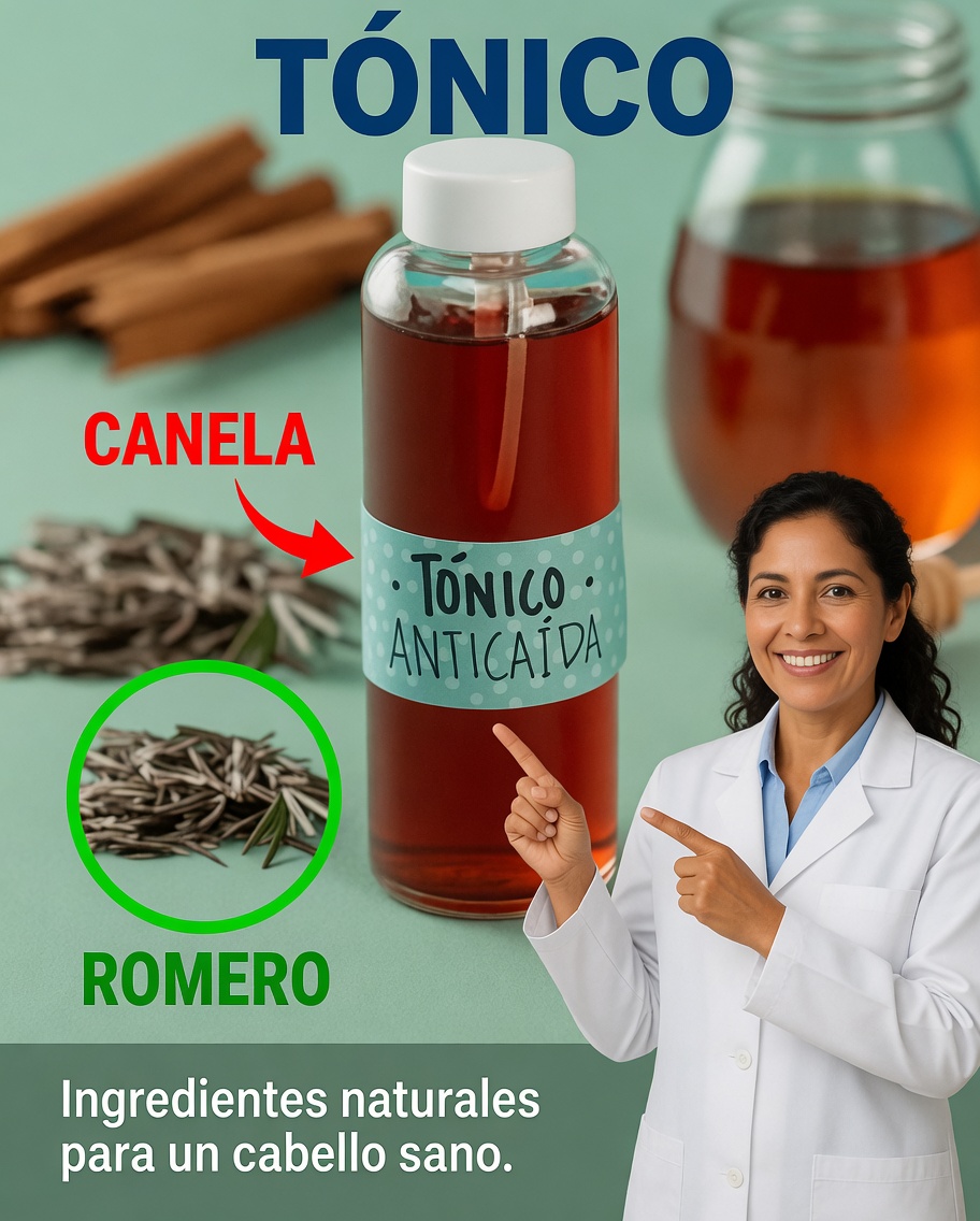 Tónico casero contra la caída del cabello