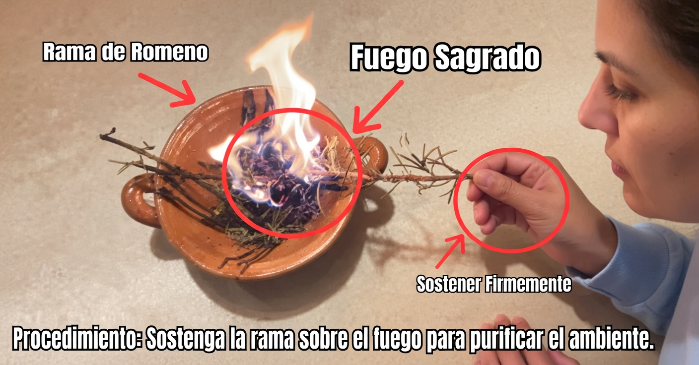 Beneficios de quemar romero en el hogar