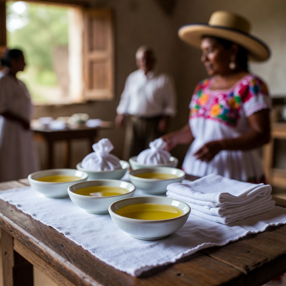 Compresas de aceite de ricino para aliviar los dolores de cabeza