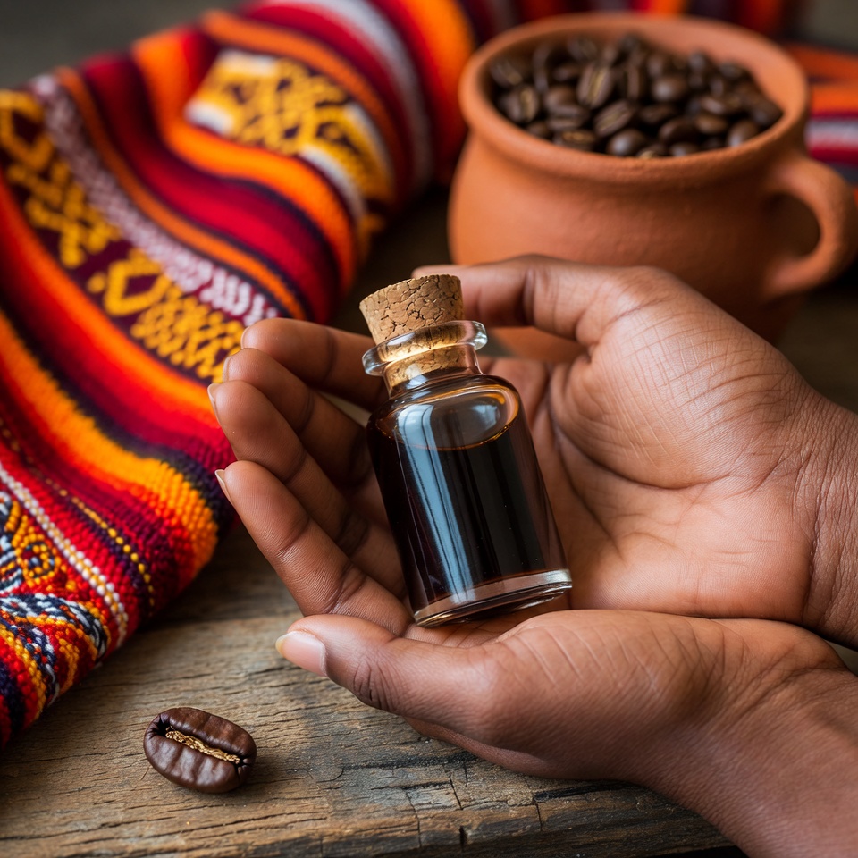 Receta de Aceite Natural de Café para la Rejuvenecimiento de la Piel y Anti-envejecimiento