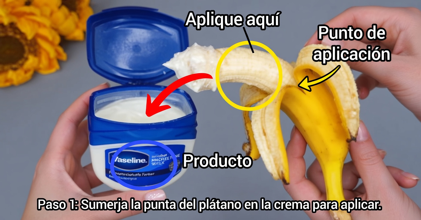 Vaselina y plátano para las arrugas y las manchas: remedio rejuvenecedor