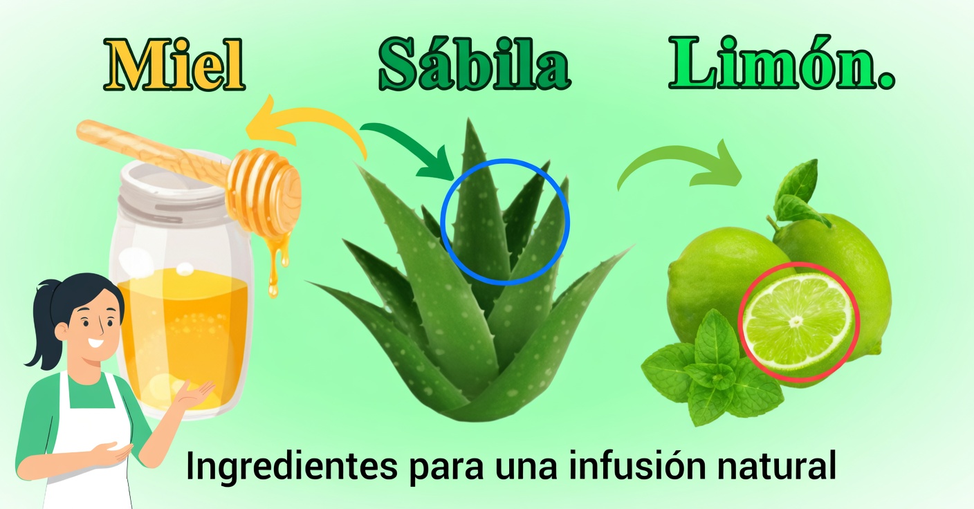 Aloe vera, miel y limón: el milagro natural que limpia y sana