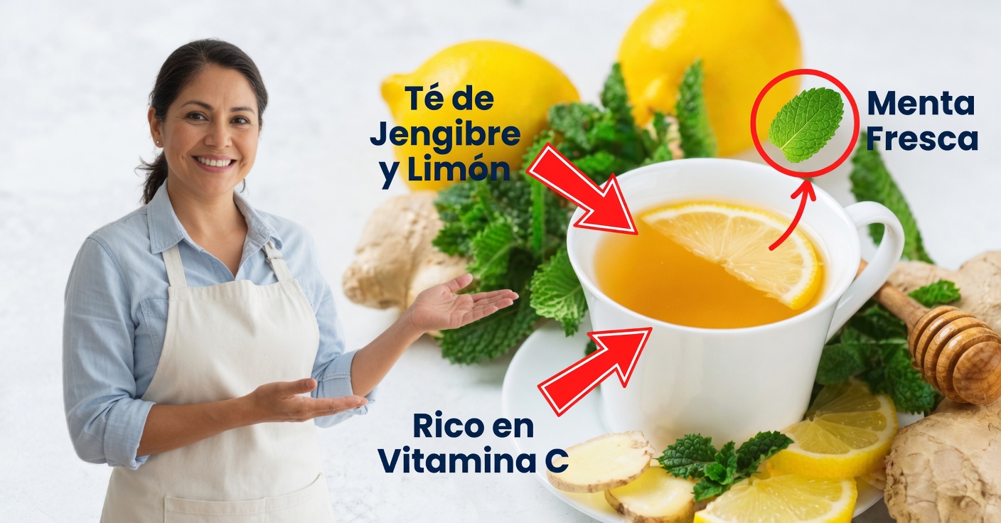 Té de jengibre y limón: beneficios, receta y cómo tomarlo