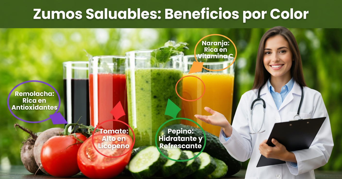 Jugos naturales para bajar de peso y mejorar tu salud
