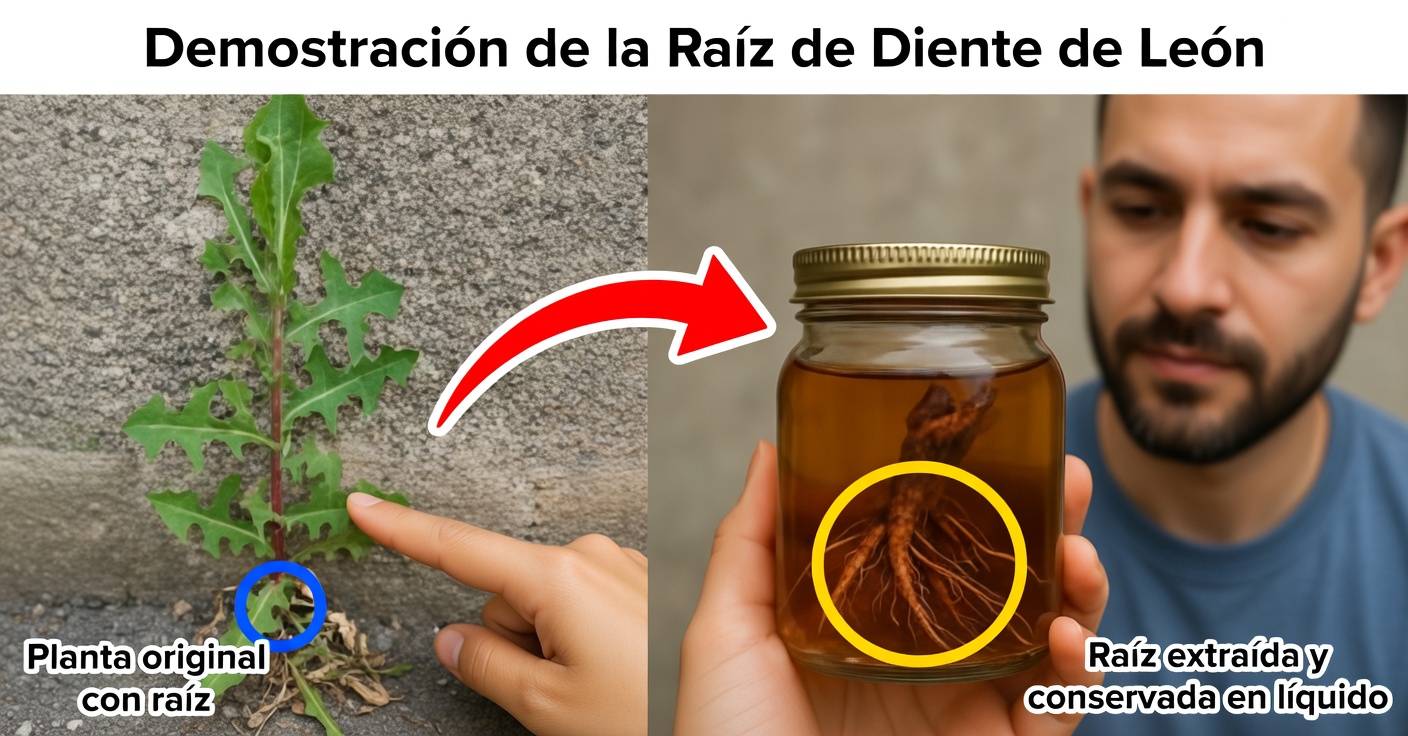 Raíz de lechuga silvestre: el calmante natural que depura y alivia el cuerpo