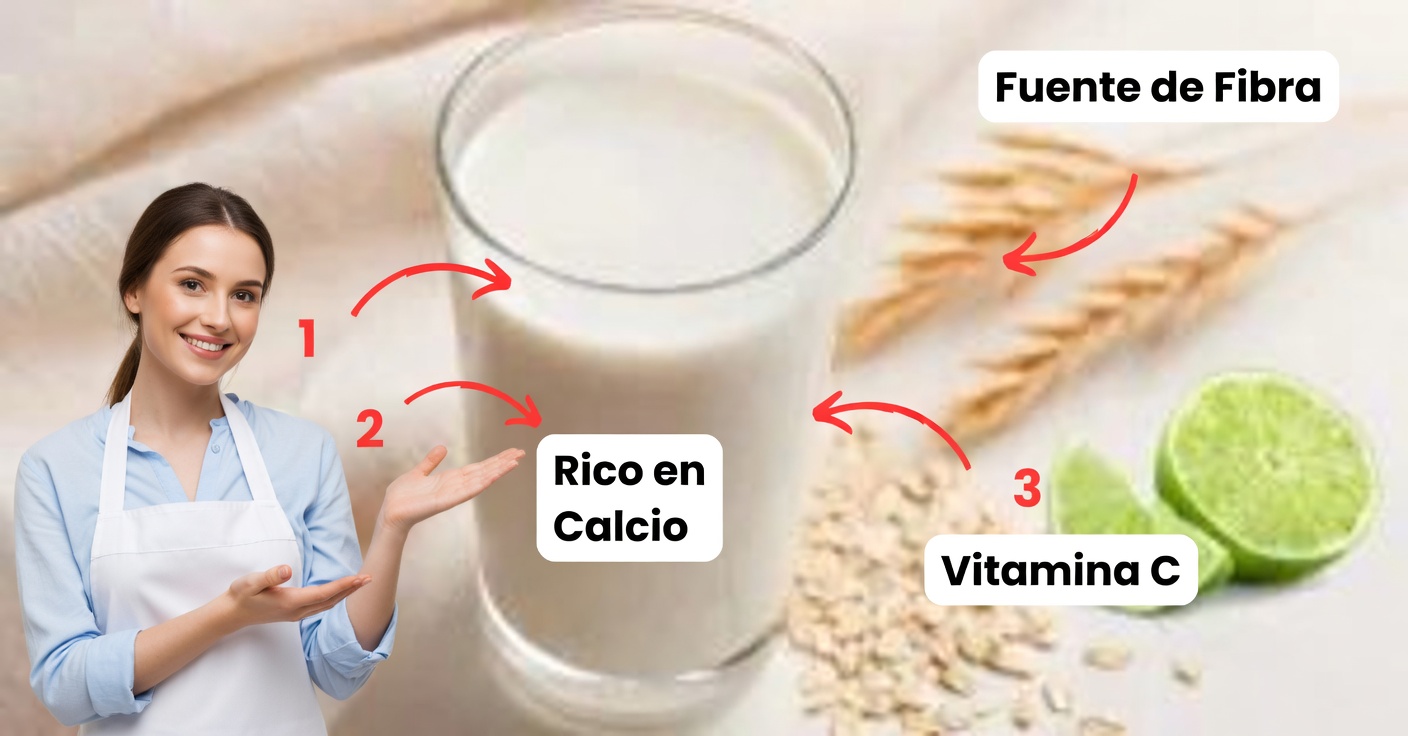 Agua de avena con limón: beneficios, propiedades y cómo prepararla