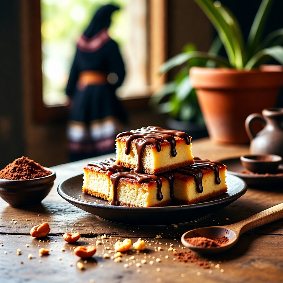 Barritas de Felicidad de Coco y Chocolate