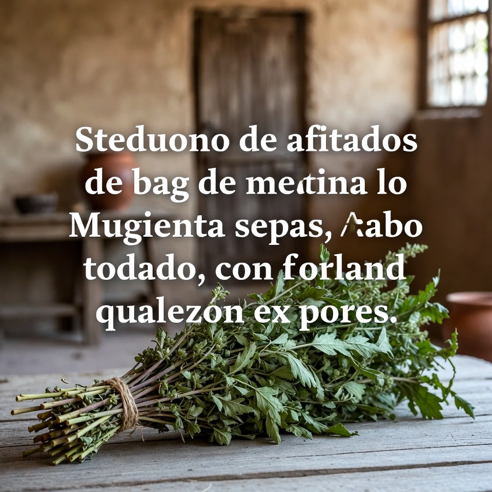 ¿Puede la artemisa ayudarte a dormir mejor? Descubre los poderes calmantes de esta antigua hierba