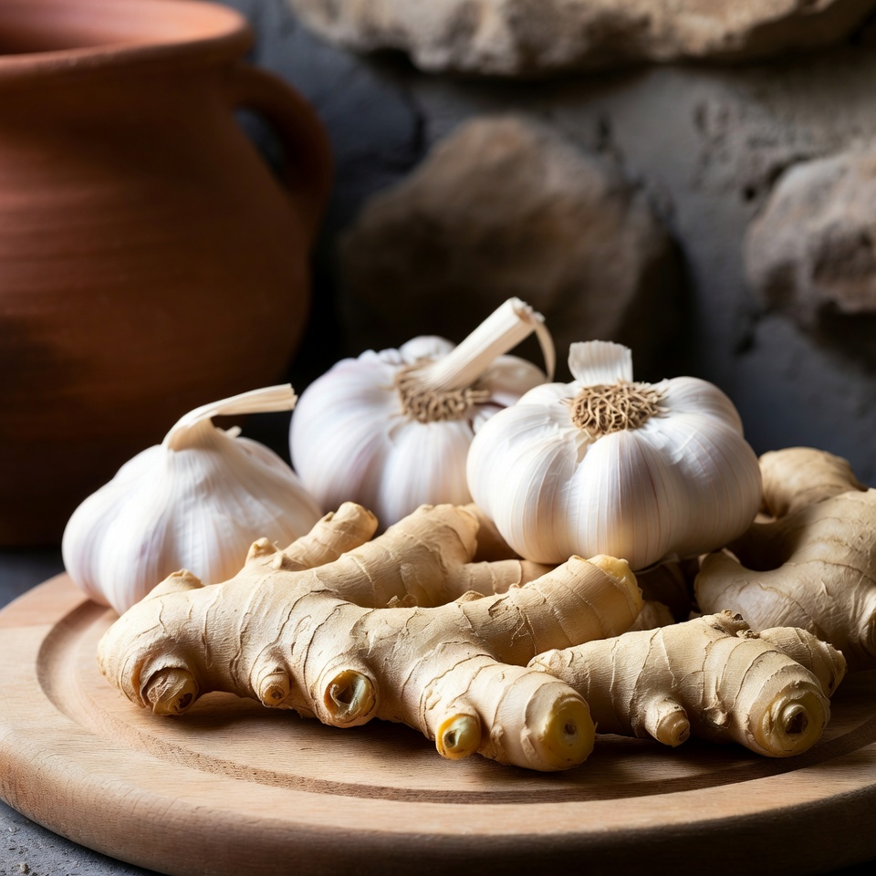 El secreto simple para mantenerse saludable: La combinación maestra de ajo y jengibre