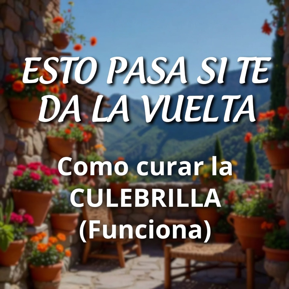 Herpes ESTO PASA SI TE DA LA VUELTA - Cómo curar la CULEBRILLA (Funciona)
