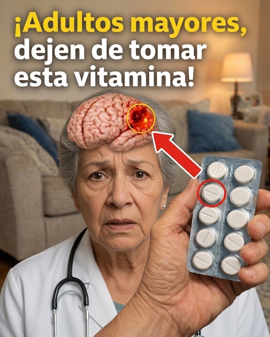 Como neurólogo, me sorprendió: esta vitamina común puede aumentar el riesgo de ictus en personas mayores – lo que necesitas saber