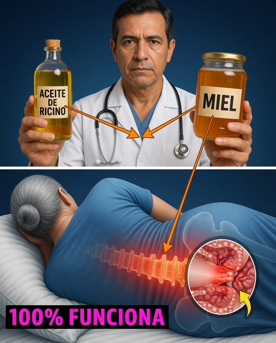 El secreto de los antiguos sanadores: solo 2 gotas de aceite de ricino con miel pueden revitalizar la salud de las mujeres después de los 50