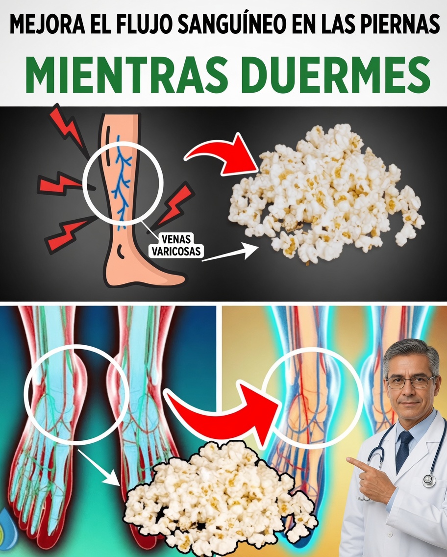 Mejora la circulación de las piernas durante la noche: 12 potentes snacks para antes de dormir que realmente funcionan