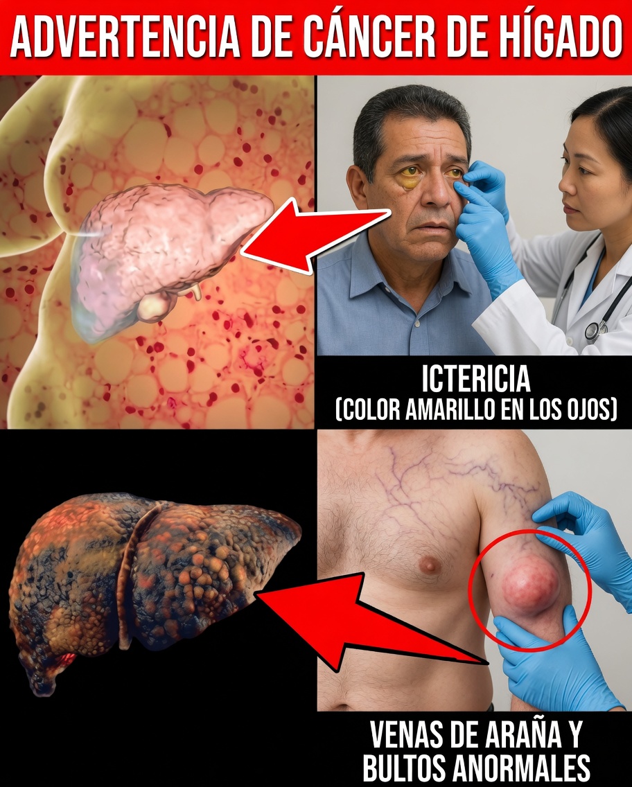 11 señales tempranas de advertencia del cáncer de hígado que nunca debes ignorar