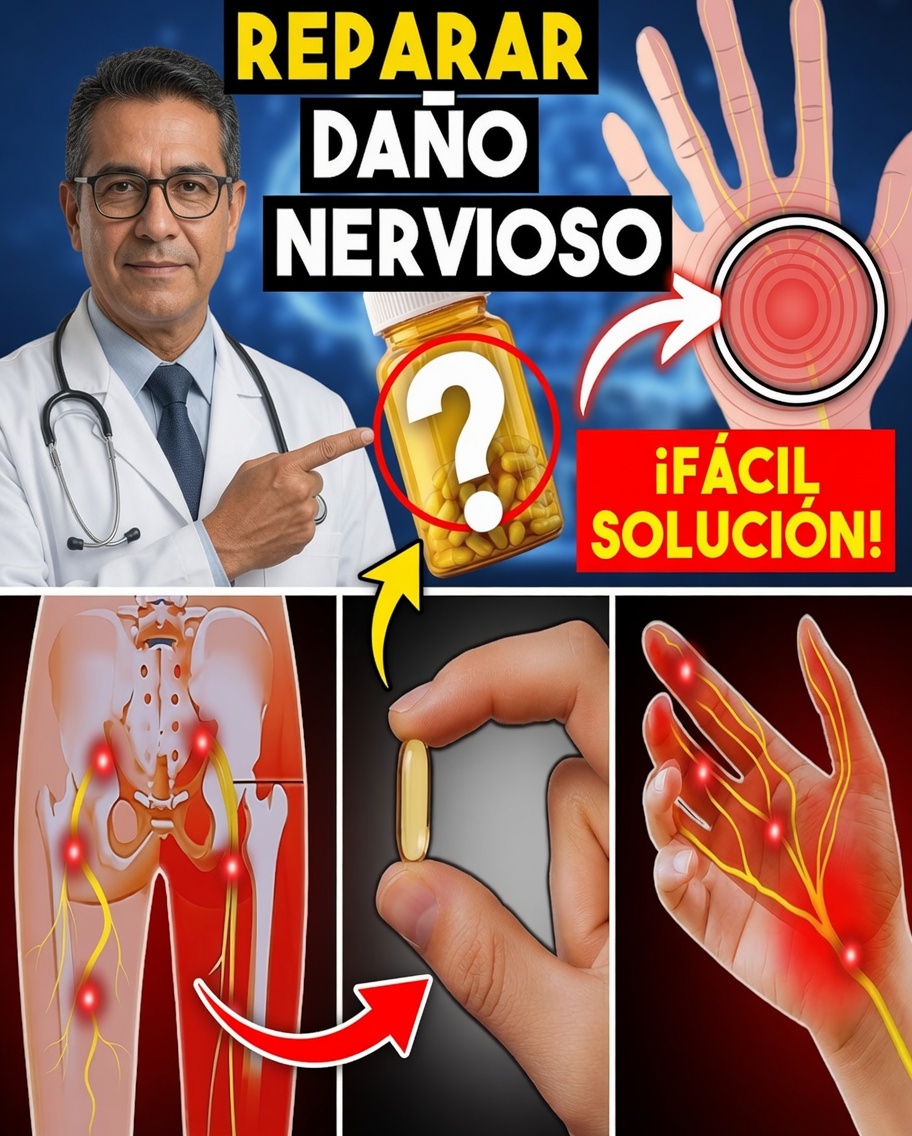 ¿Hormigueo y entumecimiento? Descubre las vitaminas esenciales que ayudan a reparar los nervios de forma natural