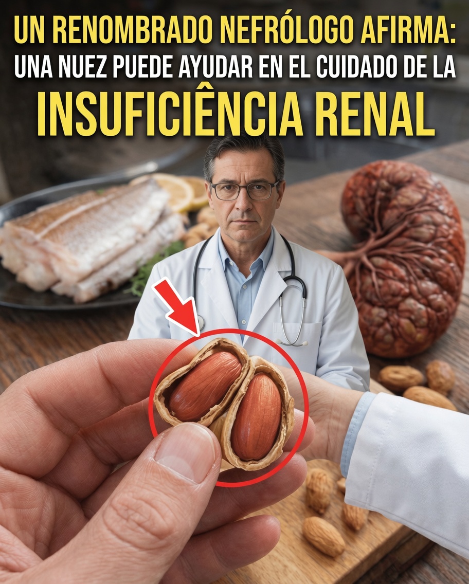 Las 3 mejores nueces seguras para la salud renal en la tercera edad (y 3 que deben consumirse con moderación)