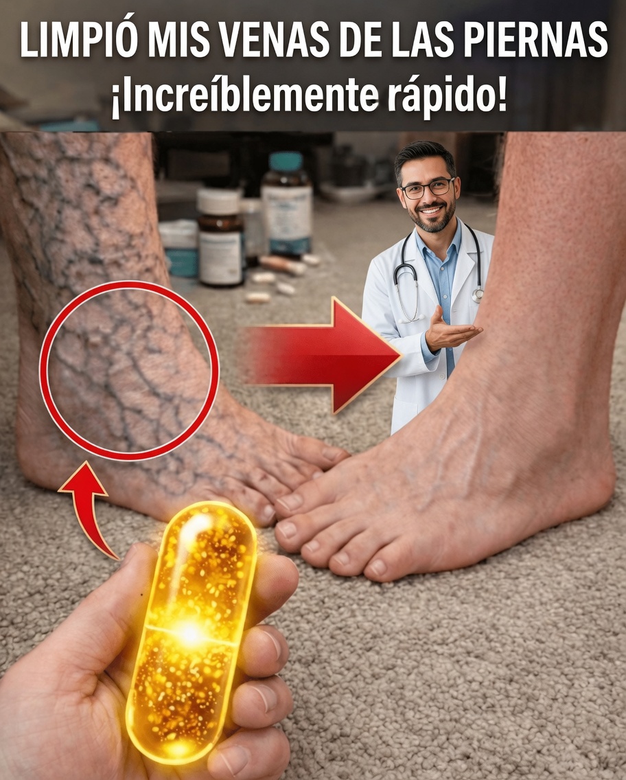 Personas mayores: ¡se sorprenderán con lo que esta vitamina puede hacer por la circulación de las piernas!