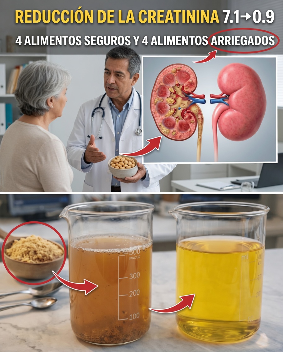 ¿Creatinina de 7,1 a 0,9 en 2 días? Descubre 4 grasas saludables que apoyan los riñones y 4 que merecen atención