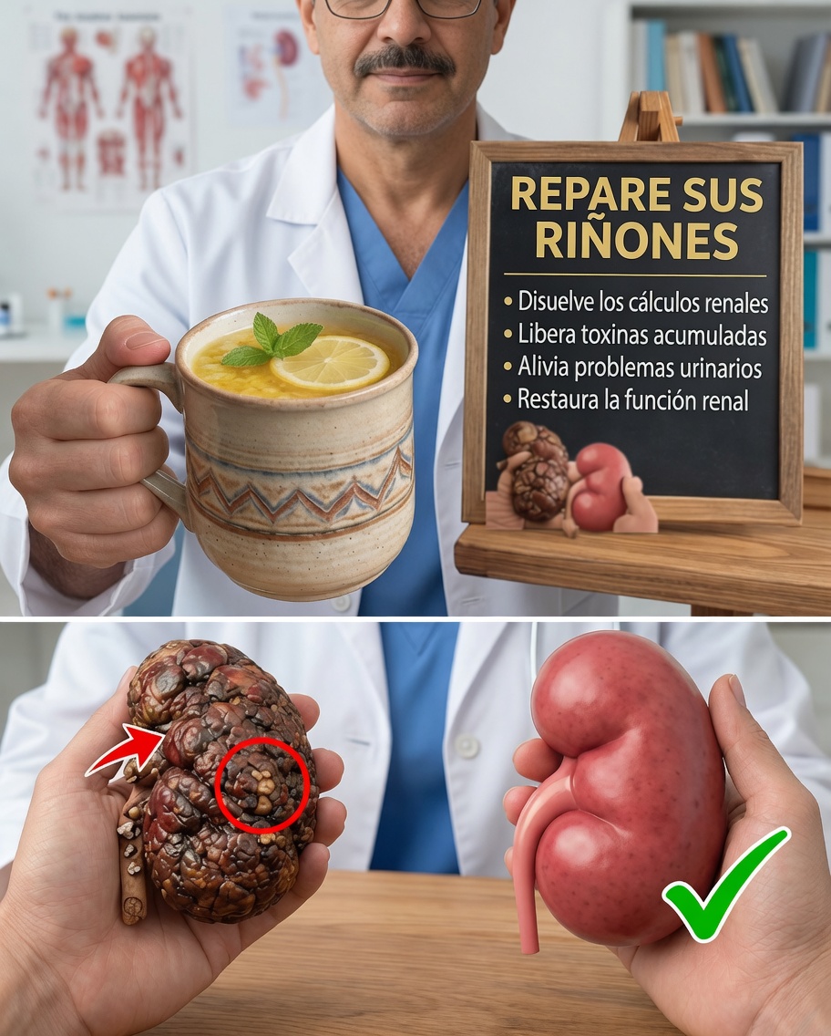 ¿Alguna vez te has preguntado si una bebida simple de todos los días puede ayudar a cuidar la salud de tus riñones mientras te relajas?