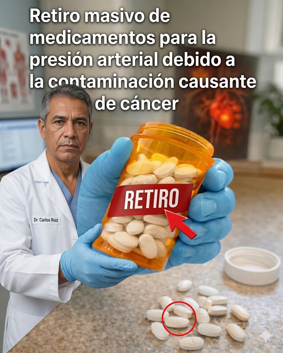 ¿Retiraron un medicamento para la presión arterial? Lo que necesita hacer ahora