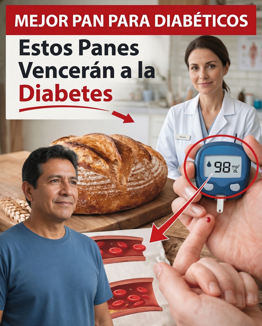 Los 5 mejores panes que las personas con diabetes deben comer para reducir los picos de azúcar en la sangre