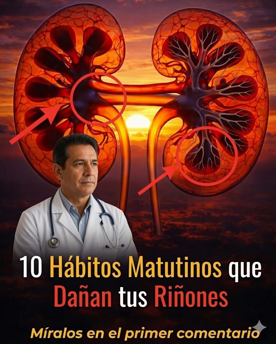10 hábitos matutinos que pueden estar afectando la salud de tus riñones: lo que sugiere la ciencia