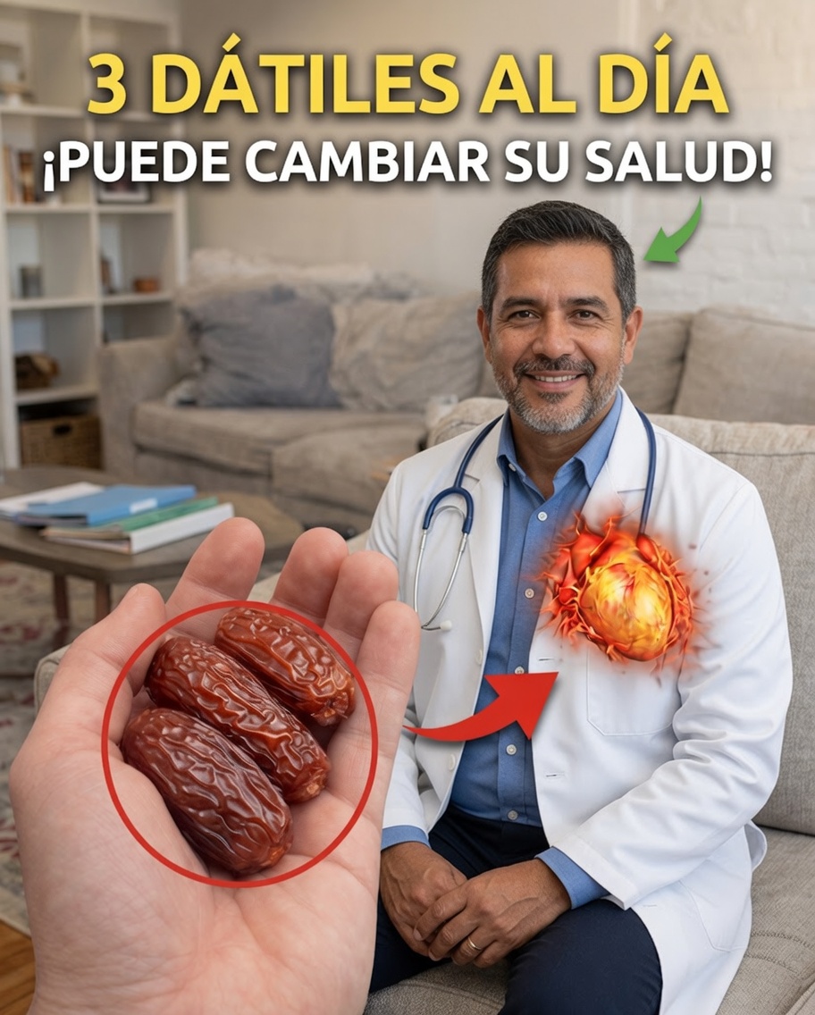 Una de las frutas más saludables del mundo: descubre los beneficios de comer solo 3 dátiles al día
