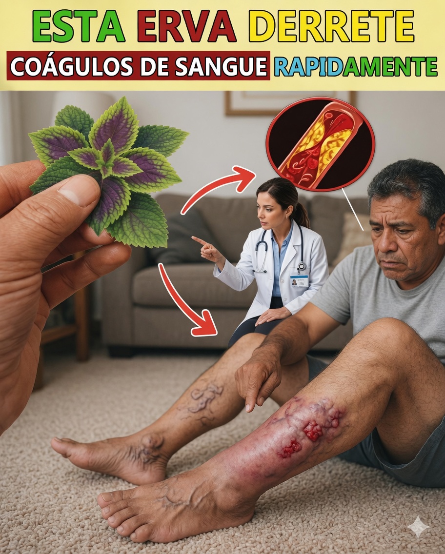6 Hierbas poderosas que pueden ayudar a mejorar la circulación y reducir el riesgo de coágulos de forma natural