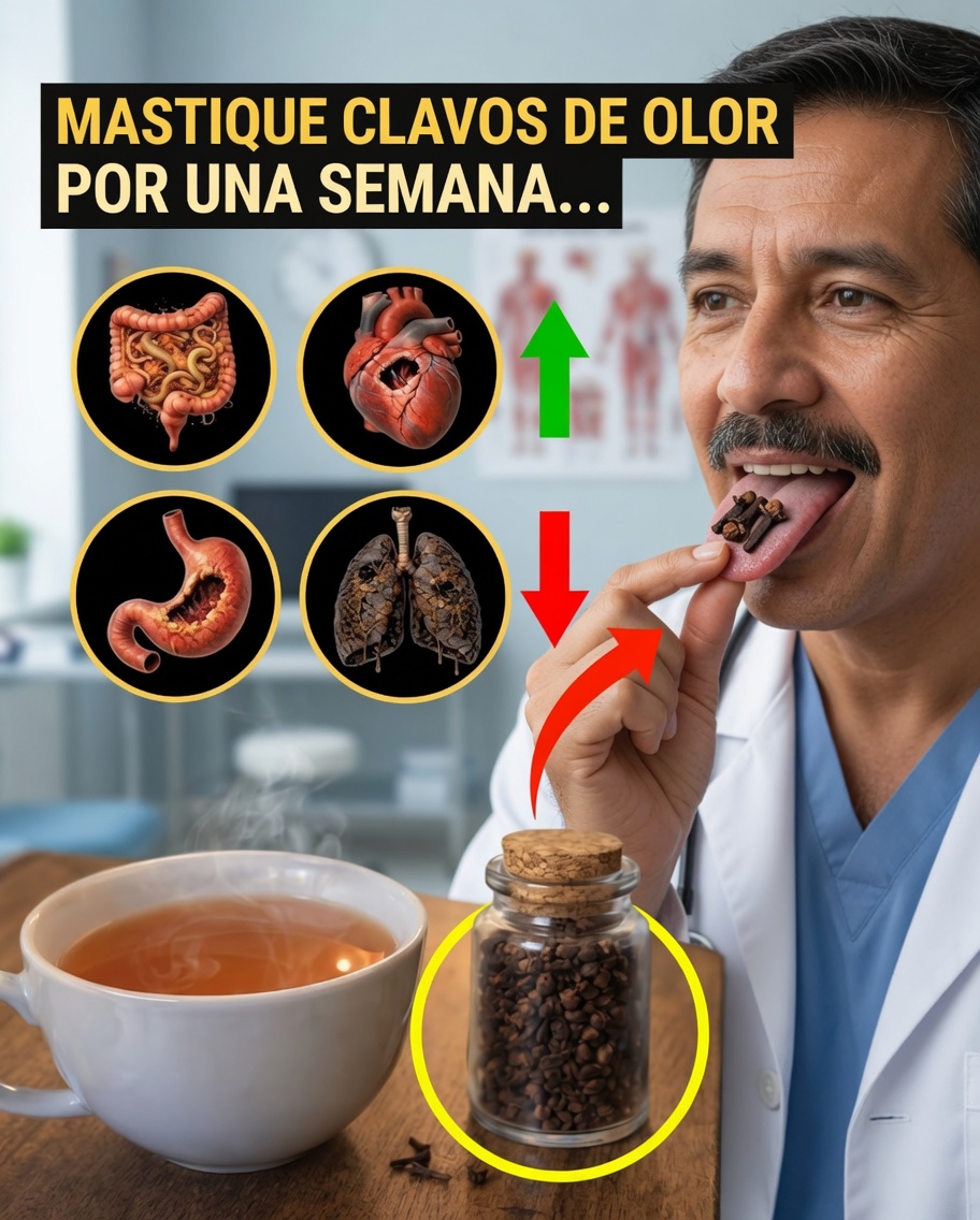 Mastiqué clavos de olor todos los días durante 7 días: lo que me sorprendió en la reacción de mi cuerpo