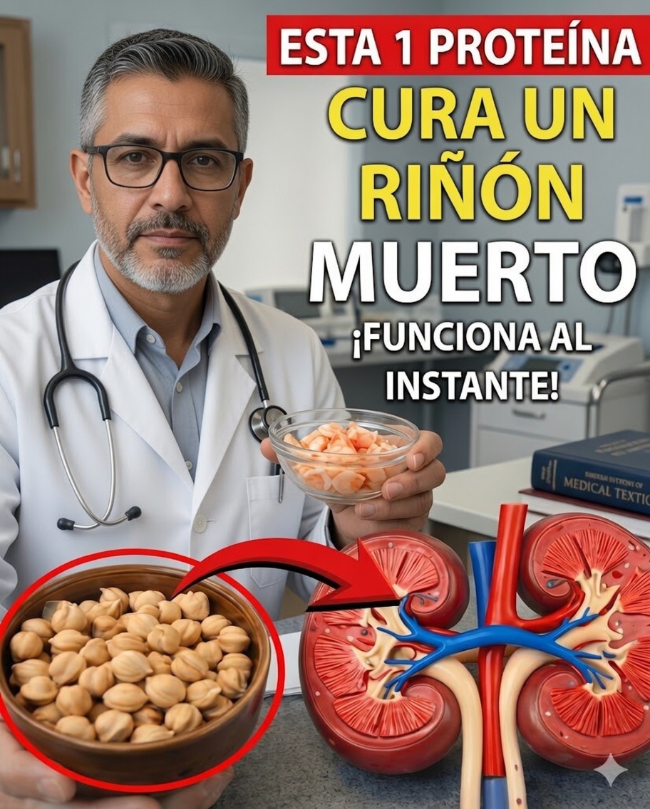 Personas mayores: Evite estas 6 proteínas si tiene problemas renales (+ 4 opciones más seguras)