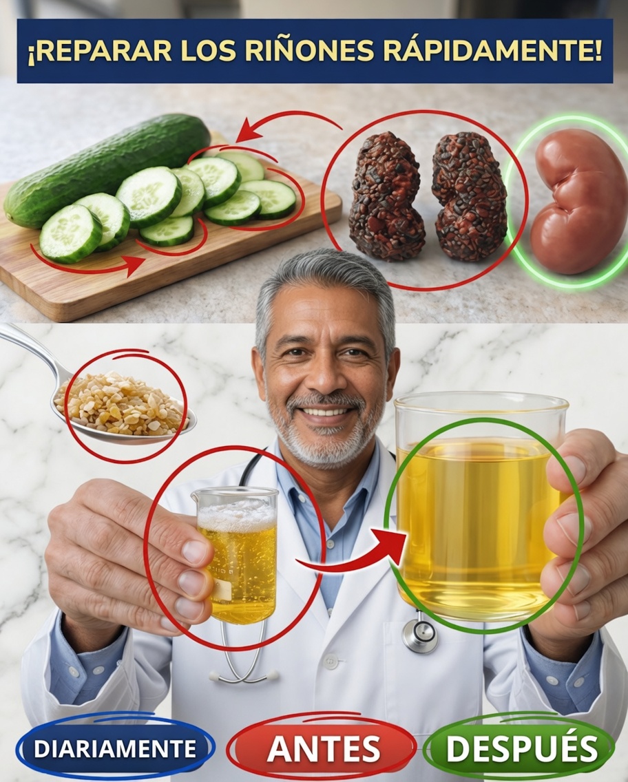Los 10 mejores superalimentos que protegen los riñones y pueden reducir la proteinuria más rápido de lo que imaginas