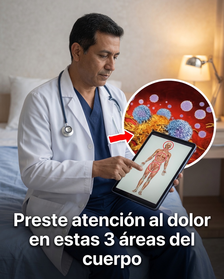 Atención: El dolor en estas 3 áreas del cuerpo podría estar intentando decir algo importante; no lo ignores