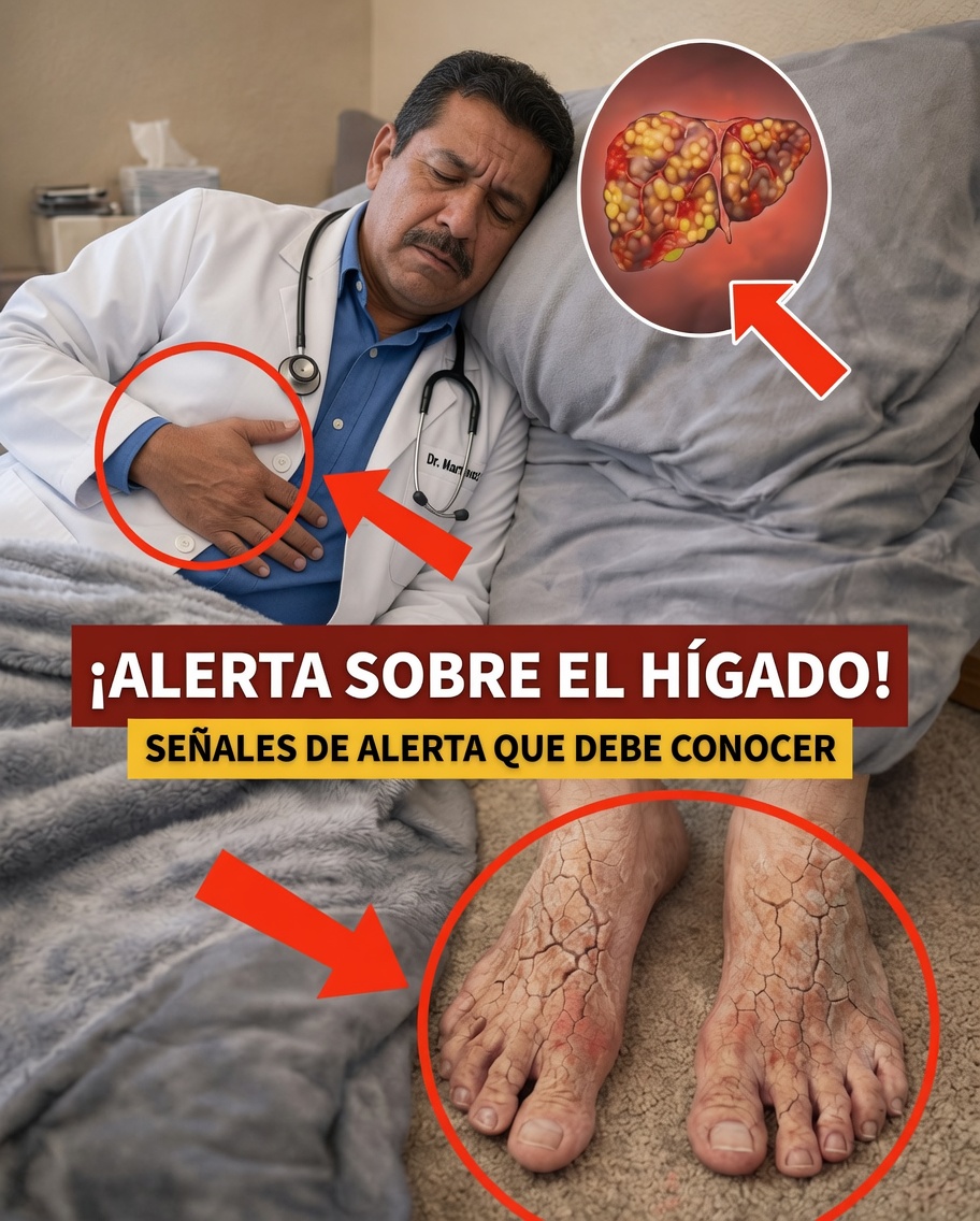 Tu hígado puede estar en peligro — 12 señales extrañas que no debes ignorar
