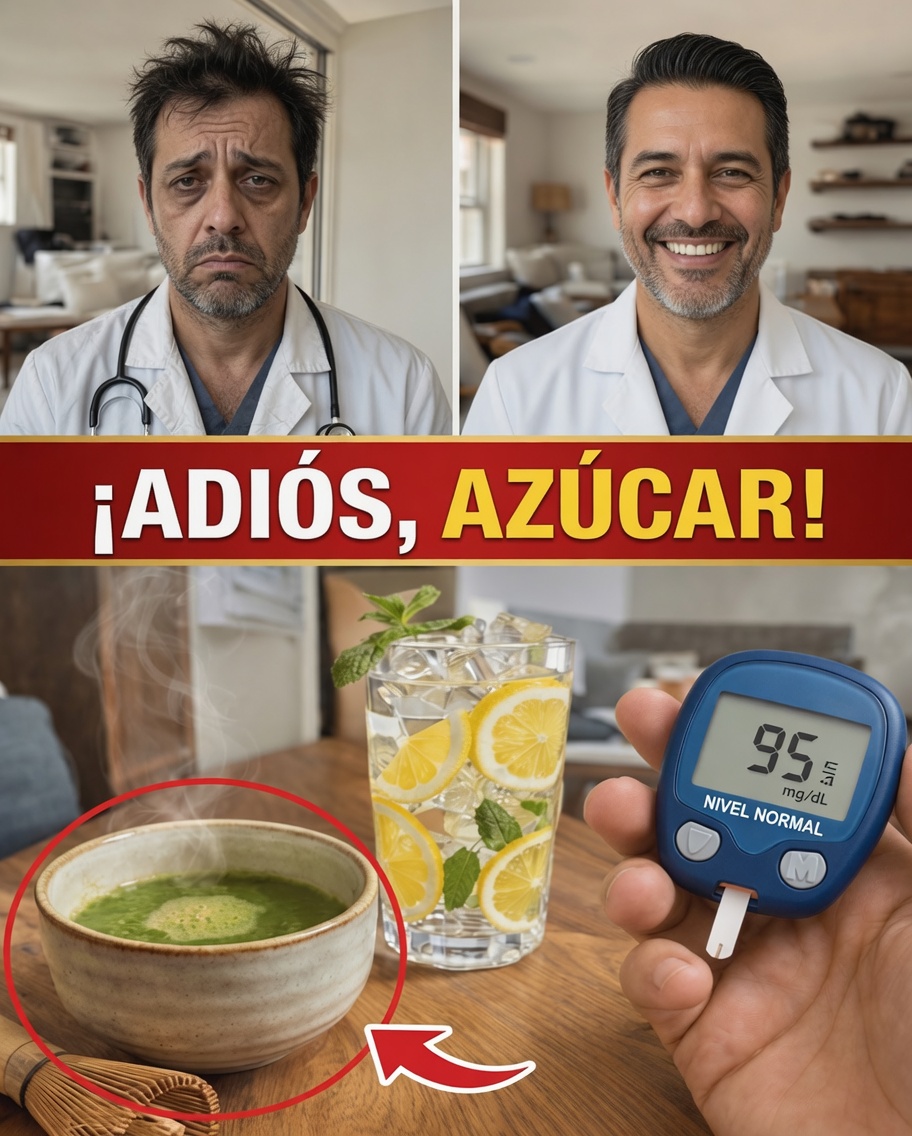 ¡Bebe esto todos los días y el azúcar desaparece! ¡La bebida natural que ayuda a combatir la diabetes!
