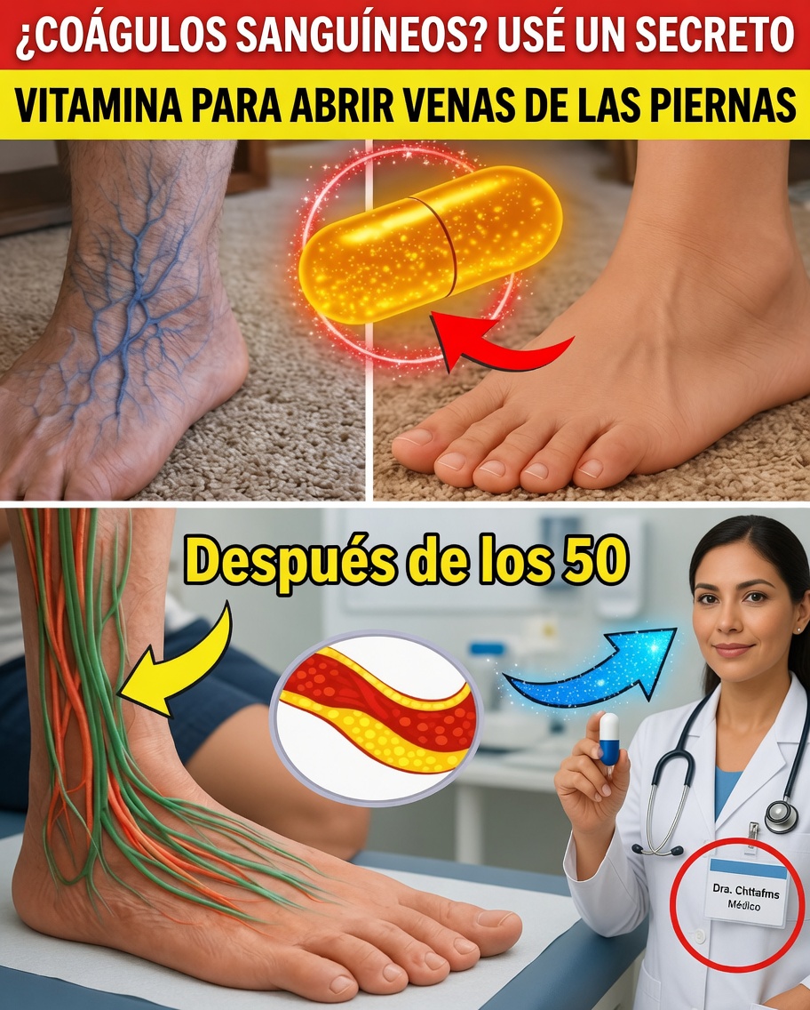Esta vitamina puede ayudar a reducir el riesgo de coágulos en las piernas: personas mayores, esto es para ustedes