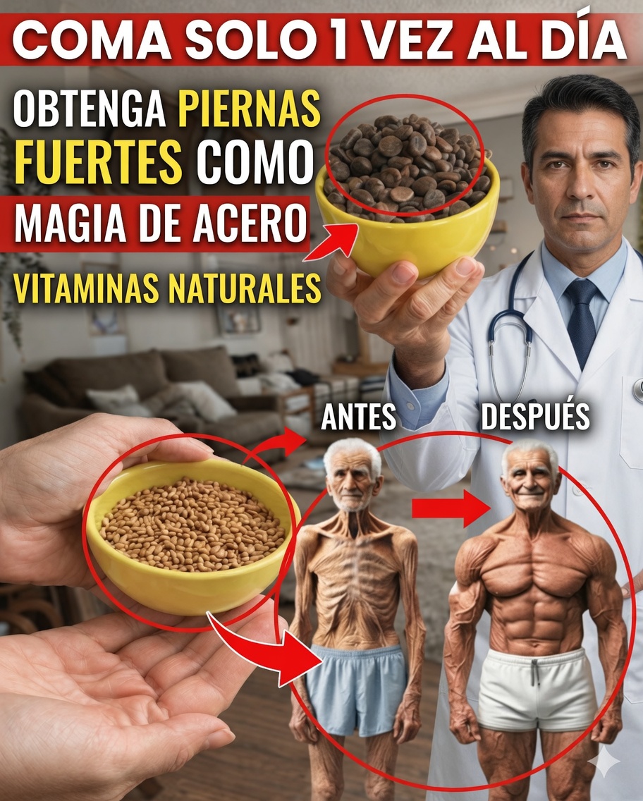 Un alimento sencillo que los ancianos pueden consumir para recuperar la fuerza muscular de forma natural