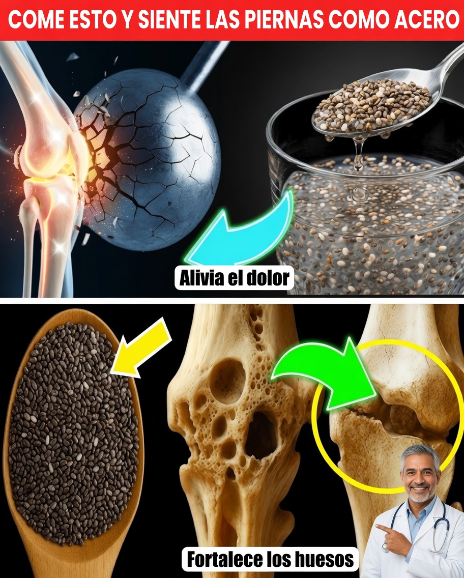 Una cucharada por la noche: el hábito suave que ayuda a fortalecer los huesos envejecidos de forma natural