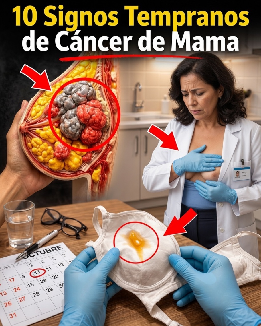 10 Señales de Alerta y Síntomas del Cáncer de Mama que Nunca Debes Ignorar — Este Conocimiento Puede Salvar Tu Vida