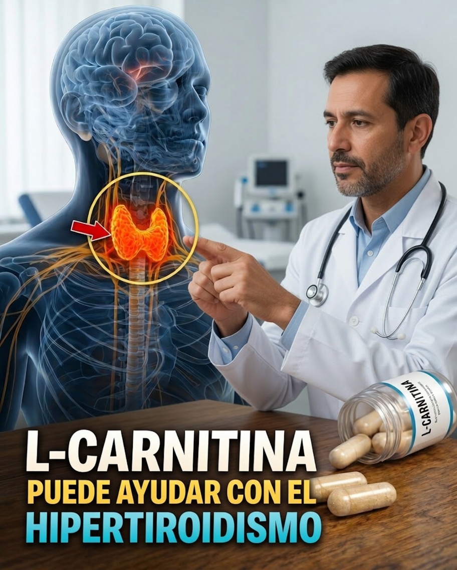 ¿Puede la L-carnitina ayudar a aliviar las molestias comunes cuando la tiroides está acelerada?