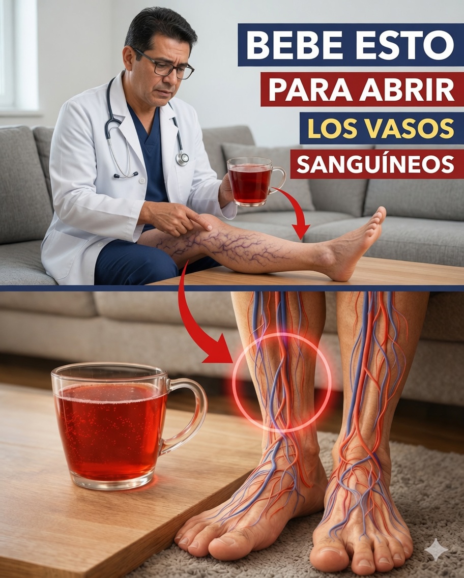 ¿Más de 60? Beba ESTO para mejorar rápidamente la circulación en las piernas