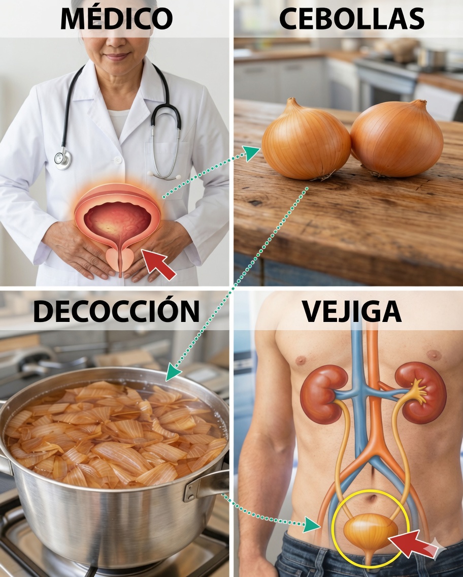 Agua de cáscara de cebolla: un remedio natural para apoyar la salud de la próstata, la vejiga y los riñones
