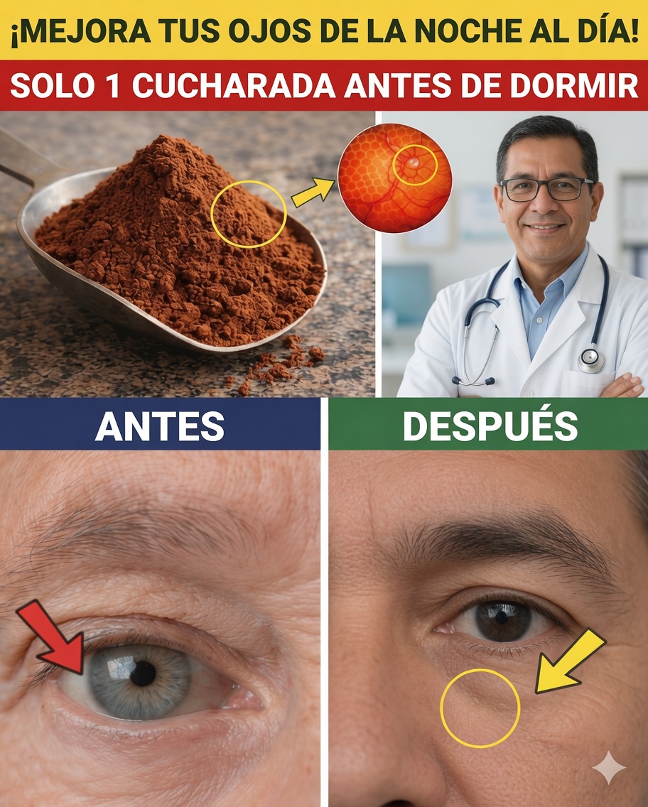 El médico más anciano de Japón revela: coma esto antes de dormir para apoyar sus ojos y su visión de forma natural durante el sueño
