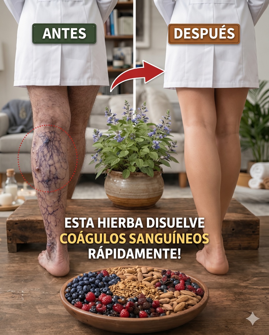 Las hierbas más poderosas para ayudar a combatir coágulos peligrosos en las piernas: lo que la ciencia revela sobre los aliados naturales de la circulación