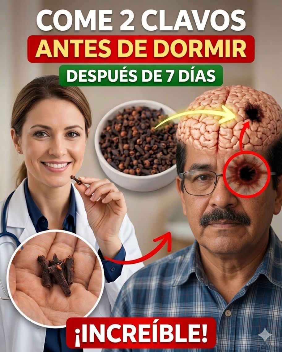 Qué sucede si consumes 2 clavos de olor al día durante 7 días: la sorprendente transformación del cuerpo de la que casi nadie habla