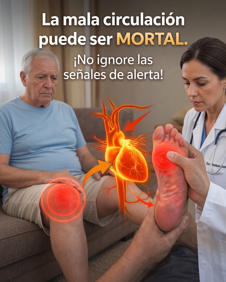 Hormigueo Constante, Pies Fríos y Dolor en las Pantorrillas… ¿Será Solo Cansancio o una Señal de Problemas de Circulación?