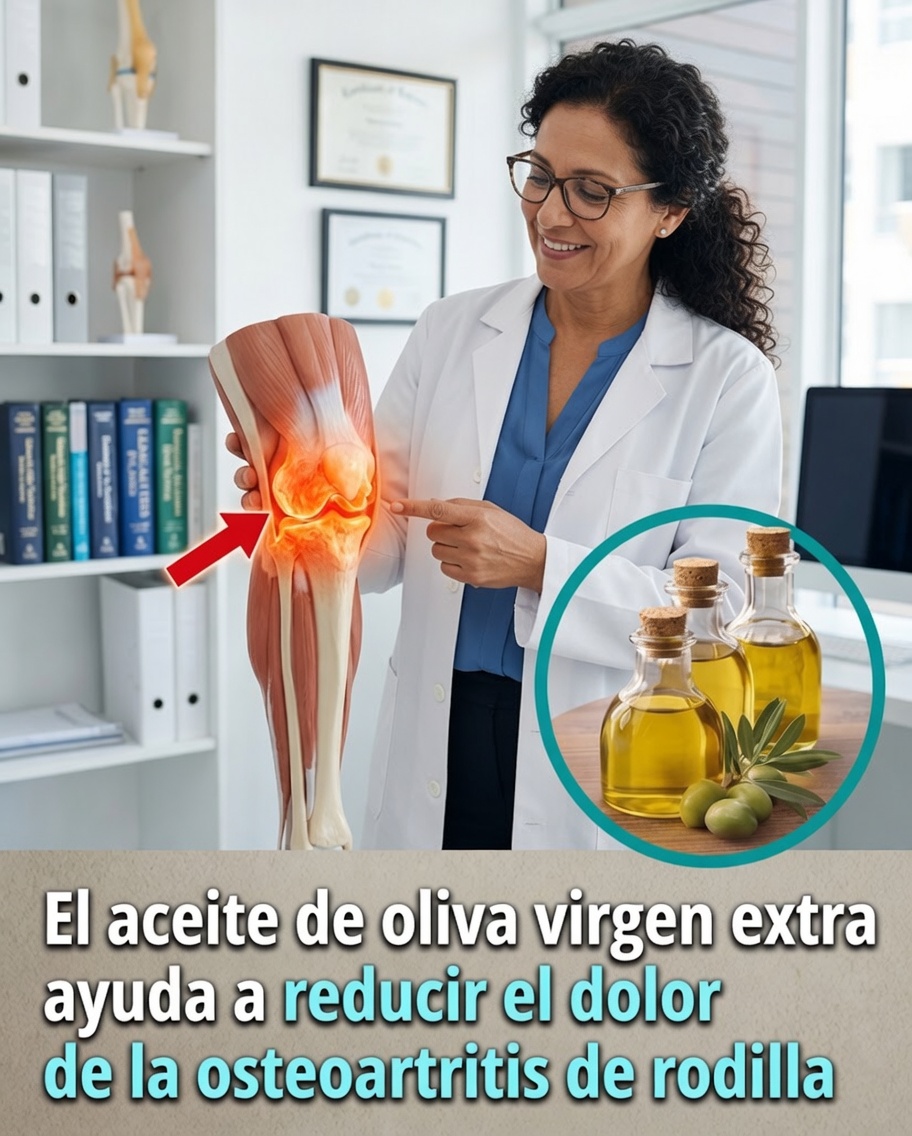 ¿Puede el aceite de oliva ayudar realmente a aliviar las articulaciones en la artrosis? Nuevas investigaciones traen esperanza
